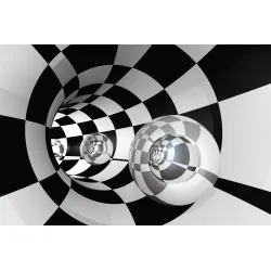 Fototapeta 3D Tunel – Abstrakcja z Iluzją Przestrzeni