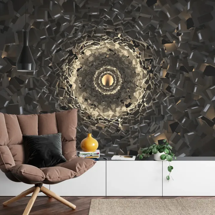 Fototapeta Tunel – Iluzja Optyczna i Głębia Przestrzeni