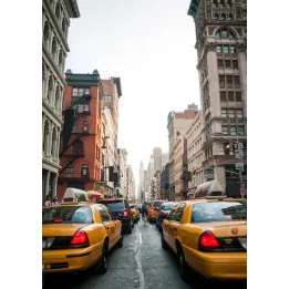 Plakat Taksówki Na Ulicy Soho – Nowy Jork i Manhattan – produkt