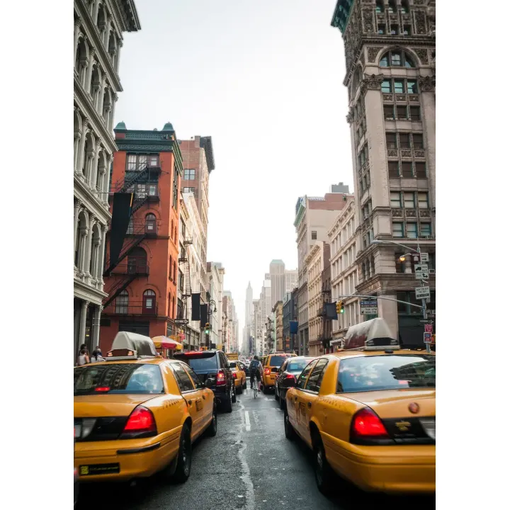 Plakat Taksówki Na Ulicy Soho – Nowy Jork i Manhattan – produkt
