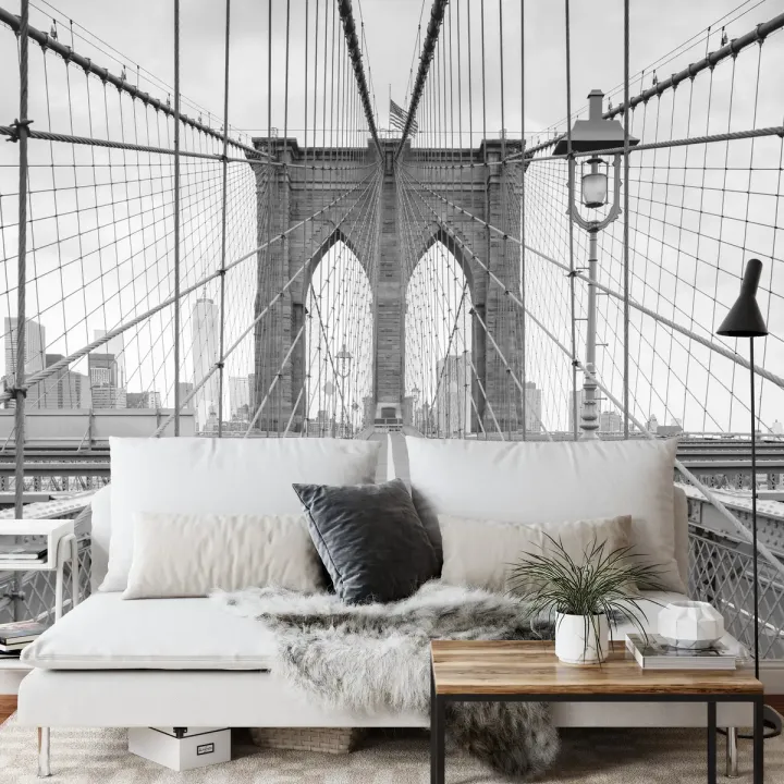 Fototapeta Most Brookliński – Skyline Nowego Jorku i Manhattanu