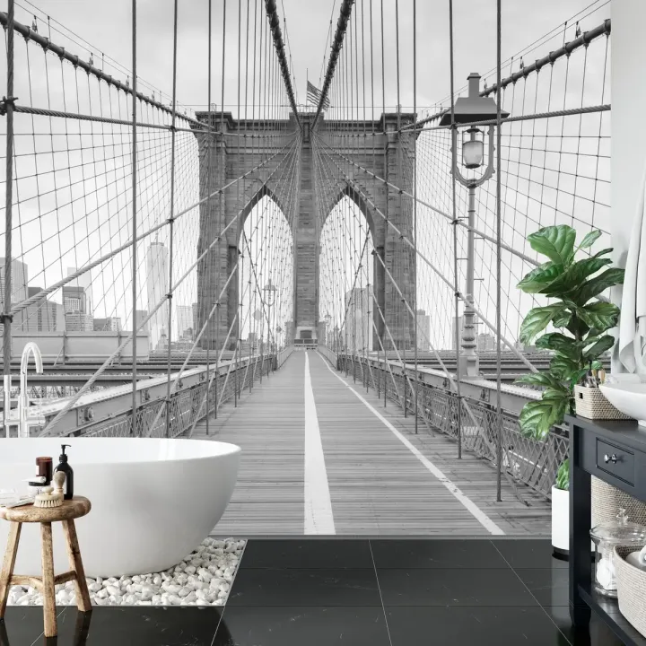Fototapeta Most Brookliński – Skyline Nowego Jorku i Manhattanu