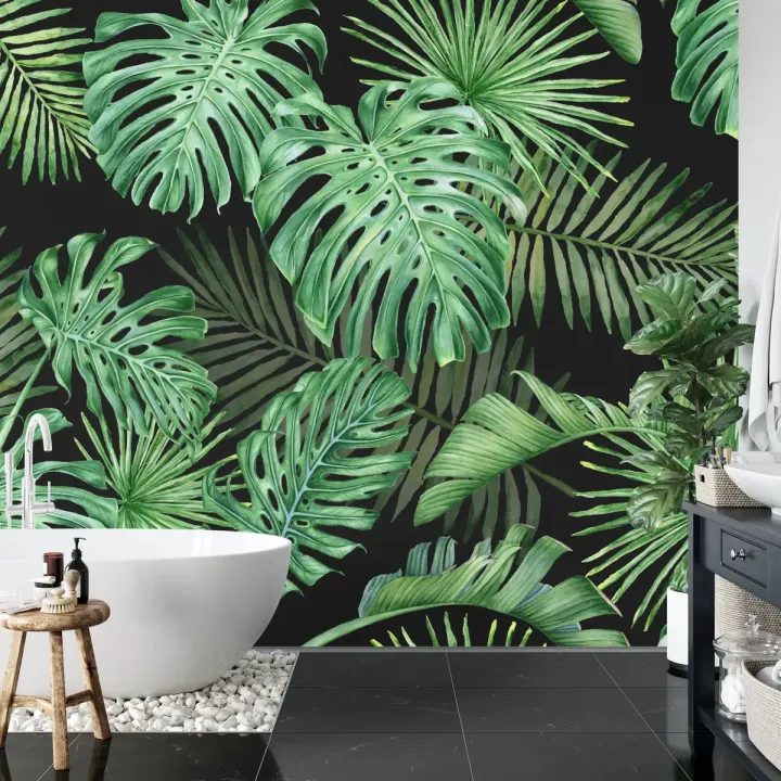 Fototapeta Liście Monstera – Tropikalna Zieleń do Wnętrz