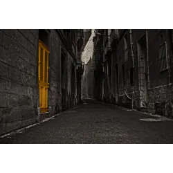 Fototapeta Uliczka 3D – Zabytkowa Architektura Miejska