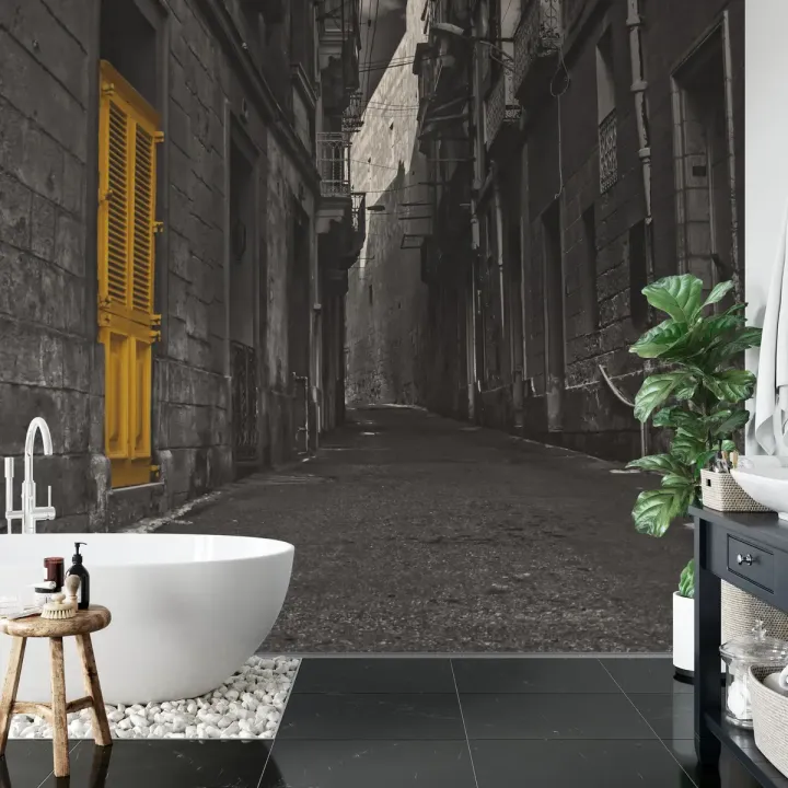 Fototapeta Uliczka 3D – Zabytkowa Architektura Miejska