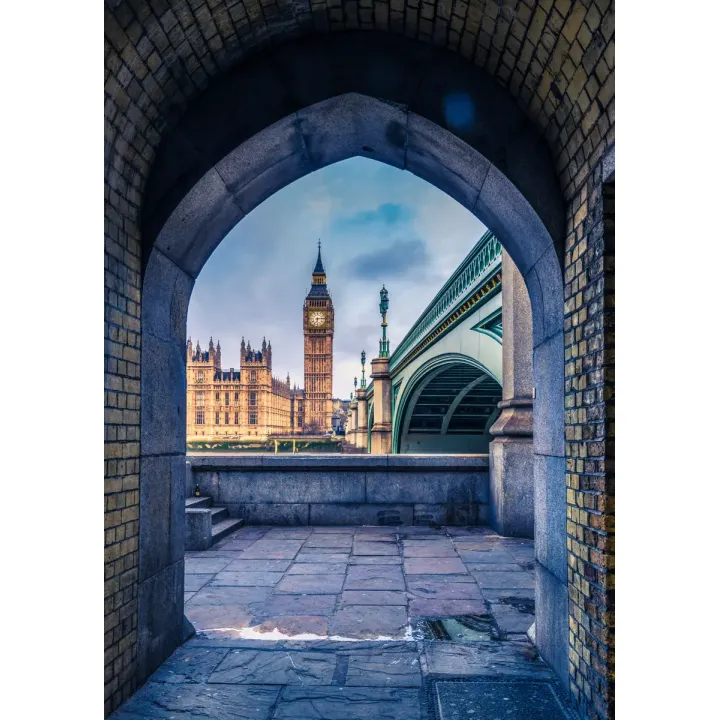 Plakat Big Ben – Architektura Gotycka Londynu – produkt