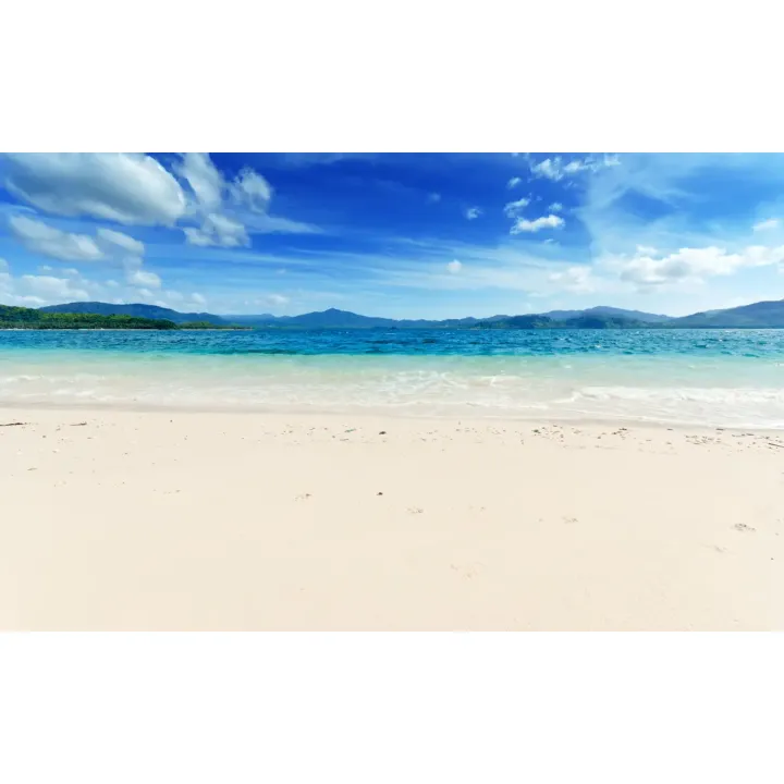 Fototapeta Plaża Morze Piasek – Nadmorski Krajobraz na Wakacje – produkt