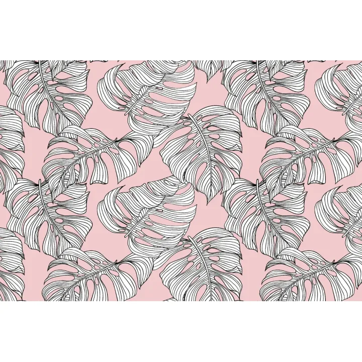 Fototapeta Liście Monstera – Tropikalna Roślinność i Egzotyka – produkt