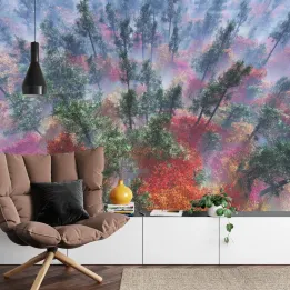 Fototapeta Las – Leśna Cisza i Natura do Wnętrz