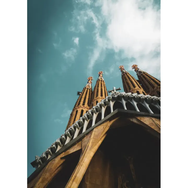 Plakat La Sagrada Familia – Architektura Gaudiego w Barcelonie – produkt