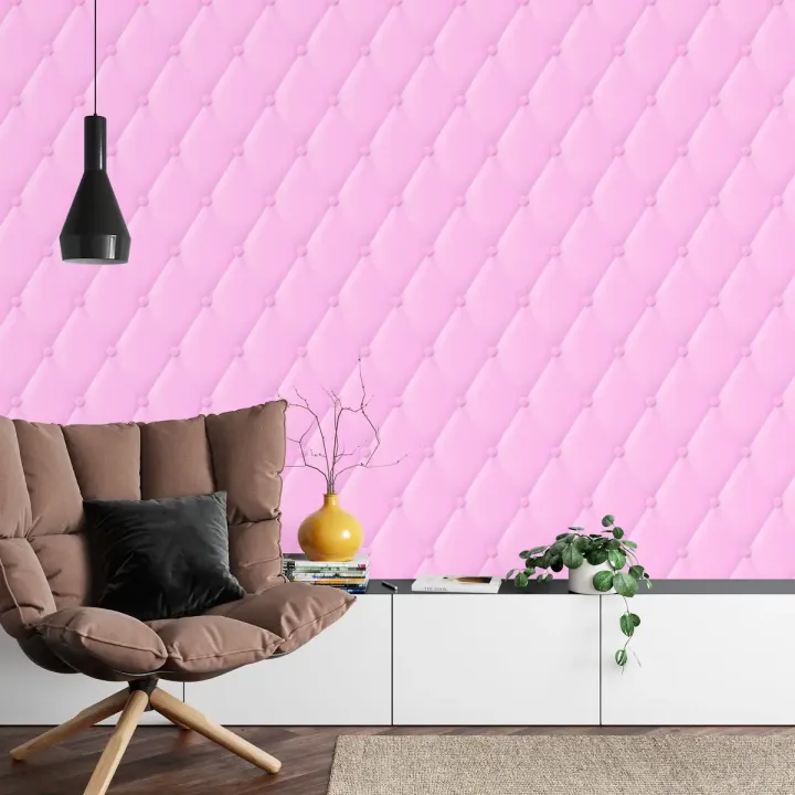 Fototapeta Pikowana Różowa – Abstrakcja Geometryczna z Teksturą