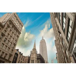 Fototapeta Miasto Nowy Jork – Skyline Manhattanu i Empire State Building