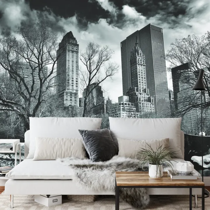 Fototapeta Nowy Jork – Skyline Manhattanu i Most Brookliński