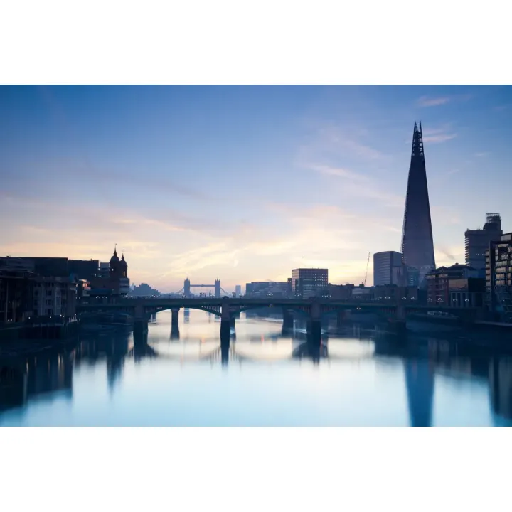 Fototapeta Pano – Skyline Londynu nad Tamizą – produkt