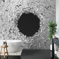 Fototapeta Abstrakcyjny Tunel – Geometryczna Głębia z Efektem 3D