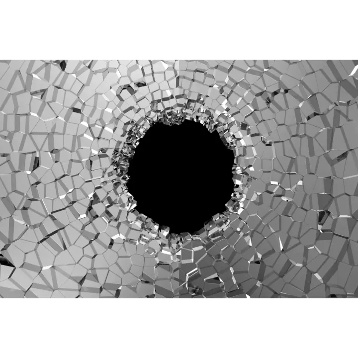 Fototapeta Abstrakcyjny Tunel – Geometryczna Głębia z Efektem 3D – produkt