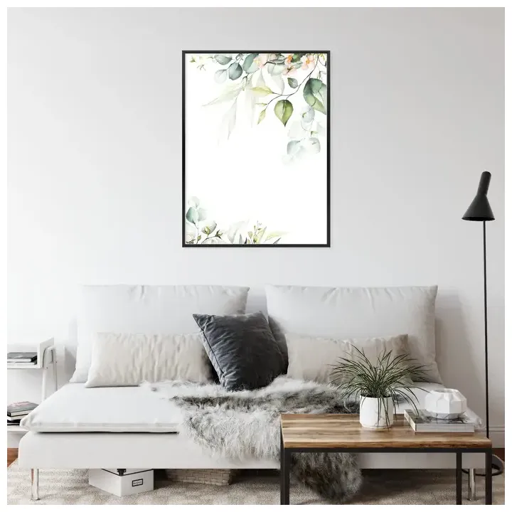 Plakat Kwiatowe Detale – Botaniczna Roślinność w Wiosennym Klimacie