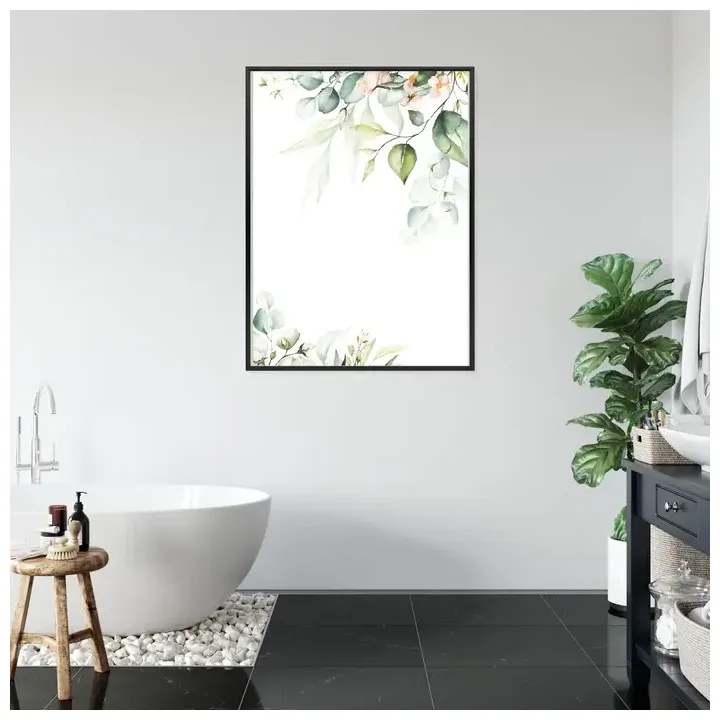 Plakat Kwiatowe Detale – Botaniczna Roślinność w Wiosennym Klimacie