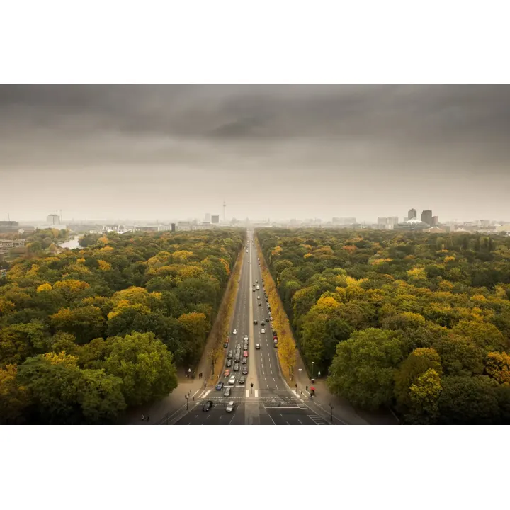 Fototapeta Berlin Z Oddali – Panorama Metropolii z Naturą – produkt