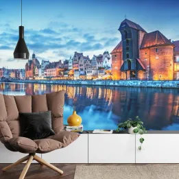 Fototapeta Gdańsk Stare Miasto – Panorama Historycznej Architektury