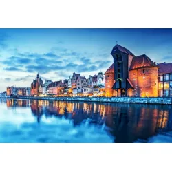 Fototapeta Gdańsk Stare Miasto – Panorama Historycznej Architektury