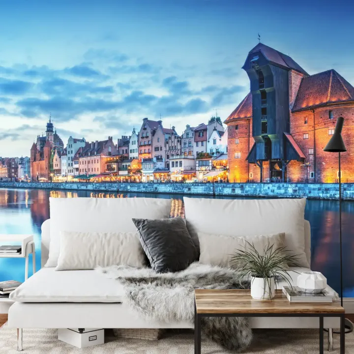 Fototapeta Gdańsk Stare Miasto – Panorama Historycznej Architektury