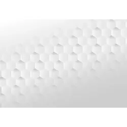 Fototapeta Geometria 3D – Abstrakcja Geometryczna i Wzór Heksagonalny