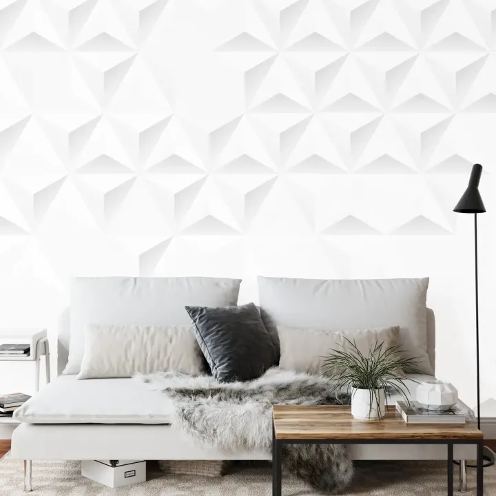 Fototapeta Geometria 3D – Abstrakcja Geometryczna i Op-Art