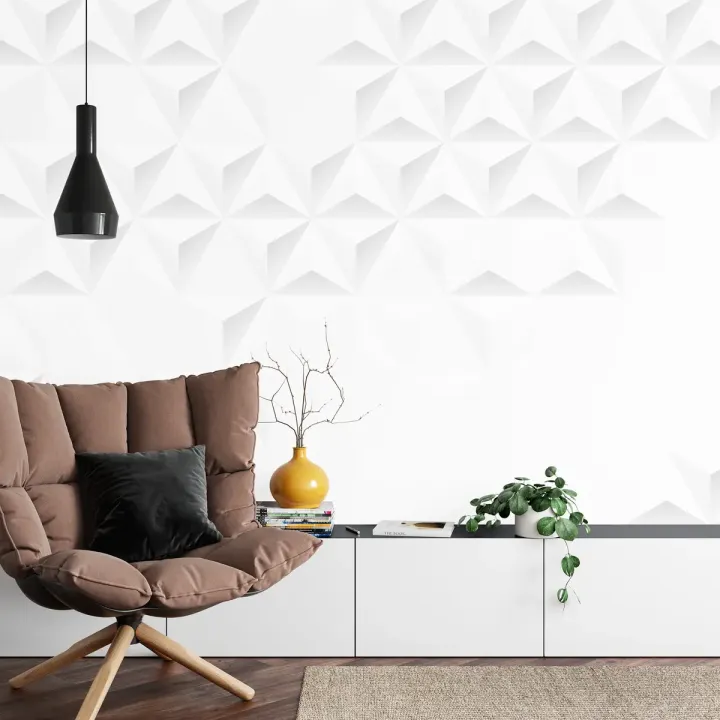 Fototapeta Geometria 3D – Abstrakcja Geometryczna i Op-Art