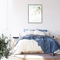 Plakat Akwarelowe Kwiatowe Detale – Botaniczny Ogród Pełen Natury