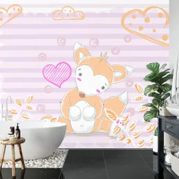 Fototapeta Przytulanki: Freddy – Słodkie Zwierzątka i Kawaii Motyw Miłosny