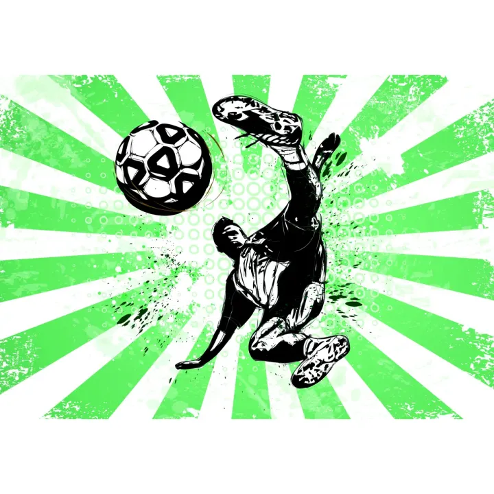 Fototapeta Gwiazdy Futbolu – Dynamika i Ruch na Boisku – produkt