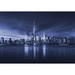 Fototapeta Wschód Słońca – Skyline Nowego Jorku i Manhattanu
