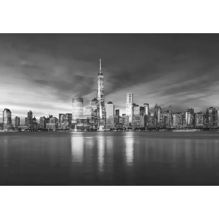 Fototapeta Wschód Słońca – Skyline Nowego Jorku i Most Brookliński – produkt