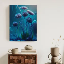 Plakat Polne Kwiaty – Fantastyczna Flora w Stylu Fantasy