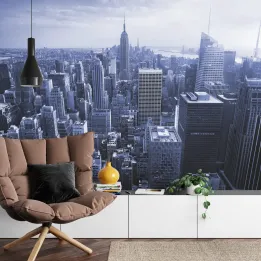 Fototapeta Empire State View – Skyline Manhattanu z Lotu Ptaka
