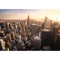 Fototapeta Widok Empire State – Manhattan o Zachodzie Słońca