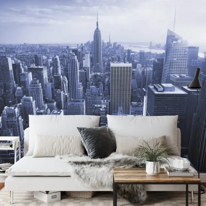 Fototapeta Empire State View – Skyline Manhattanu z Lotu Ptaka