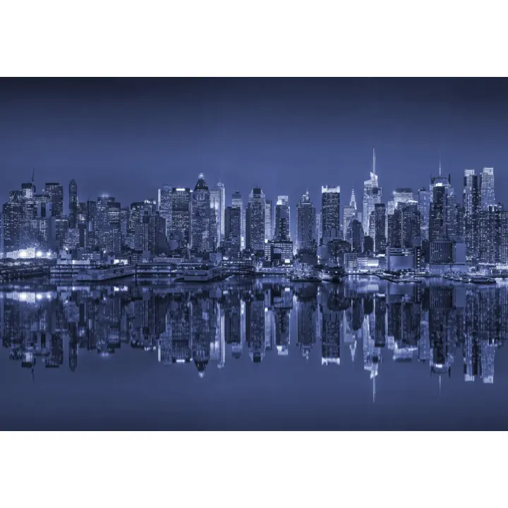 Fototapeta Nowy Jork – Nocny Skyline Manhattanu – produkt