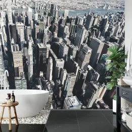Fototapeta Drapacz Chmur – Nowoczesna Metropolia i Skyline Miasta