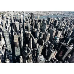 Fototapeta Drapacz Chmur – Nowoczesna Metropolia i Skyline Miasta