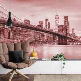 Fototapeta Brooklyn Bridge – Nowy Jork i Skyline Manhattanu