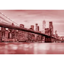 Fototapeta Brooklyn Bridge – Nowy Jork i Skyline Manhattanu