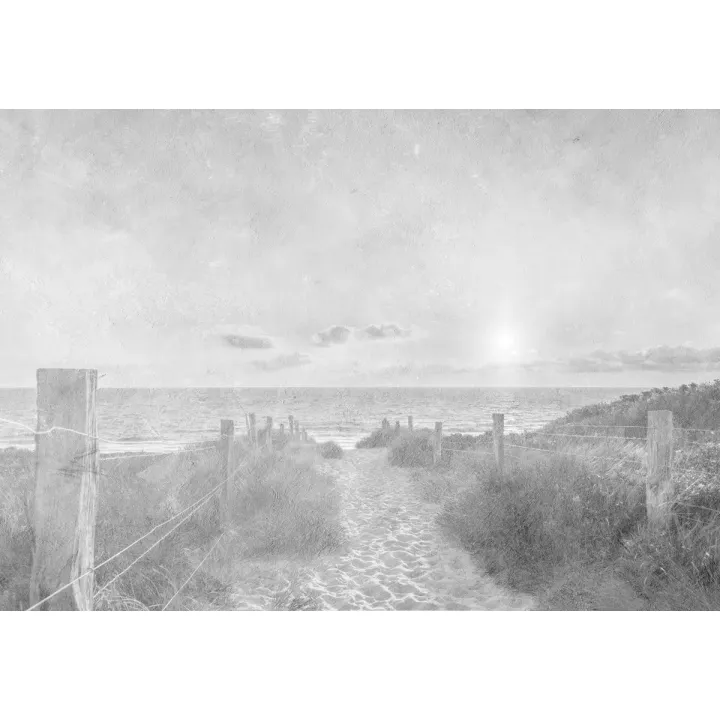 Fototapeta Letni Zachód Słońca – Plaża i Krajobraz Nadmorski – produkt