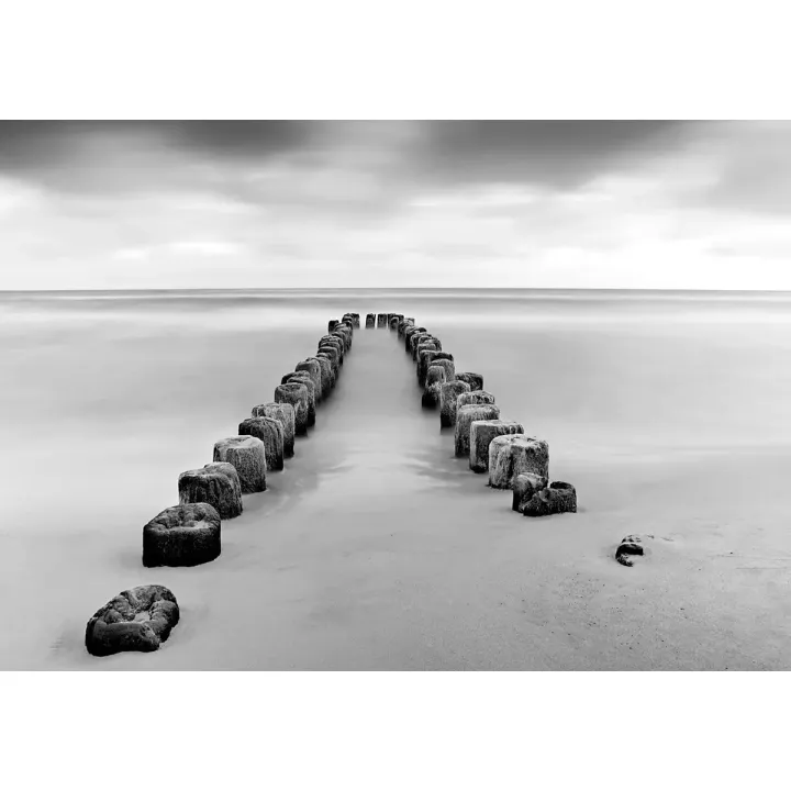 Fototapeta Morze – Krajobraz Nadmorski z Falami i Plażą – produkt