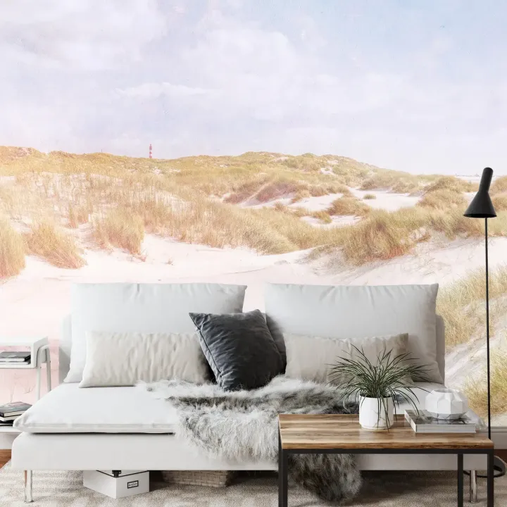 Fototapeta Dune Paradise – Plaża, Wydmy i Latarnia Morska