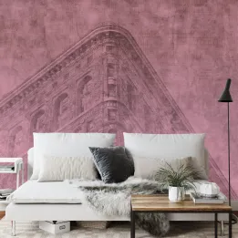 Fototapeta Nowy Jork Grunge – Miejski Skyline Manhattanu