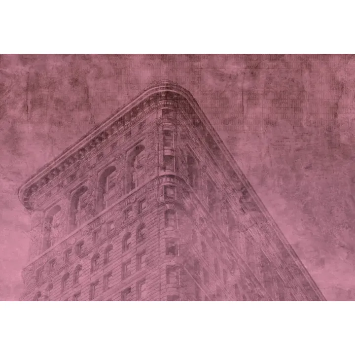 Fototapeta Nowy Jork Grunge – Miejski Skyline Manhattanu – produkt