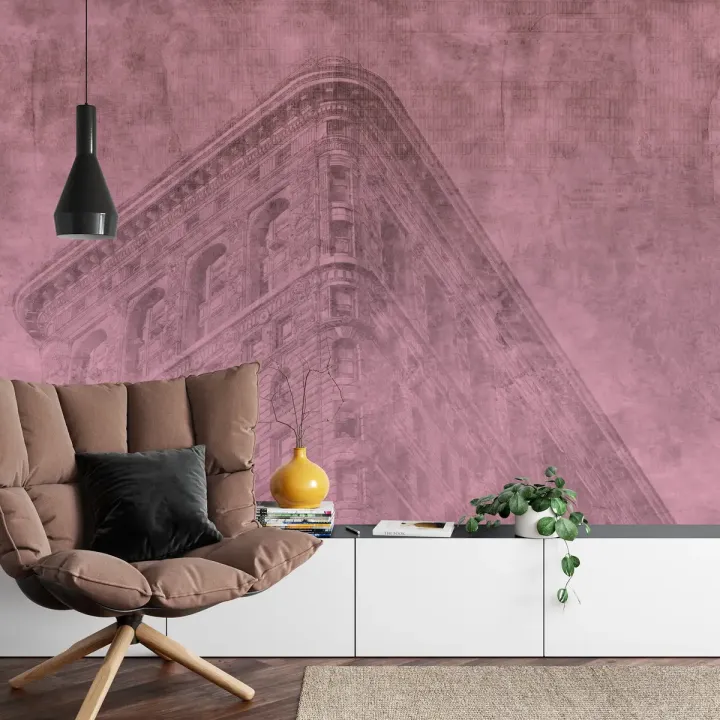 Fototapeta Nowy Jork Grunge – Miejski Skyline Manhattanu