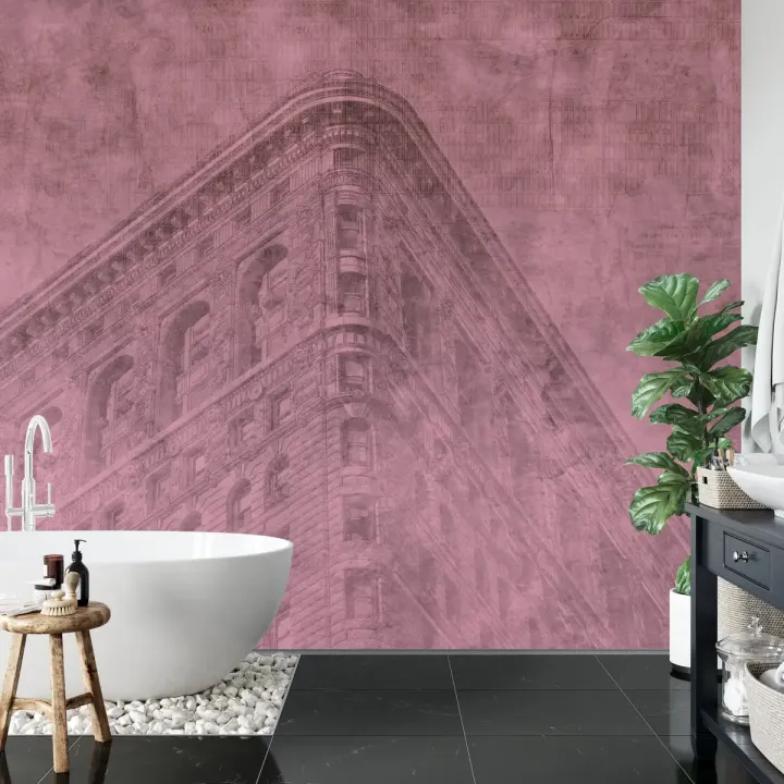 Fototapeta Nowy Jork Grunge – Miejski Skyline Manhattanu